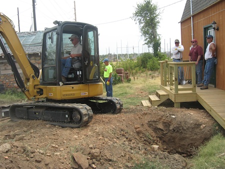 Caterpilar Backhoe Contribution